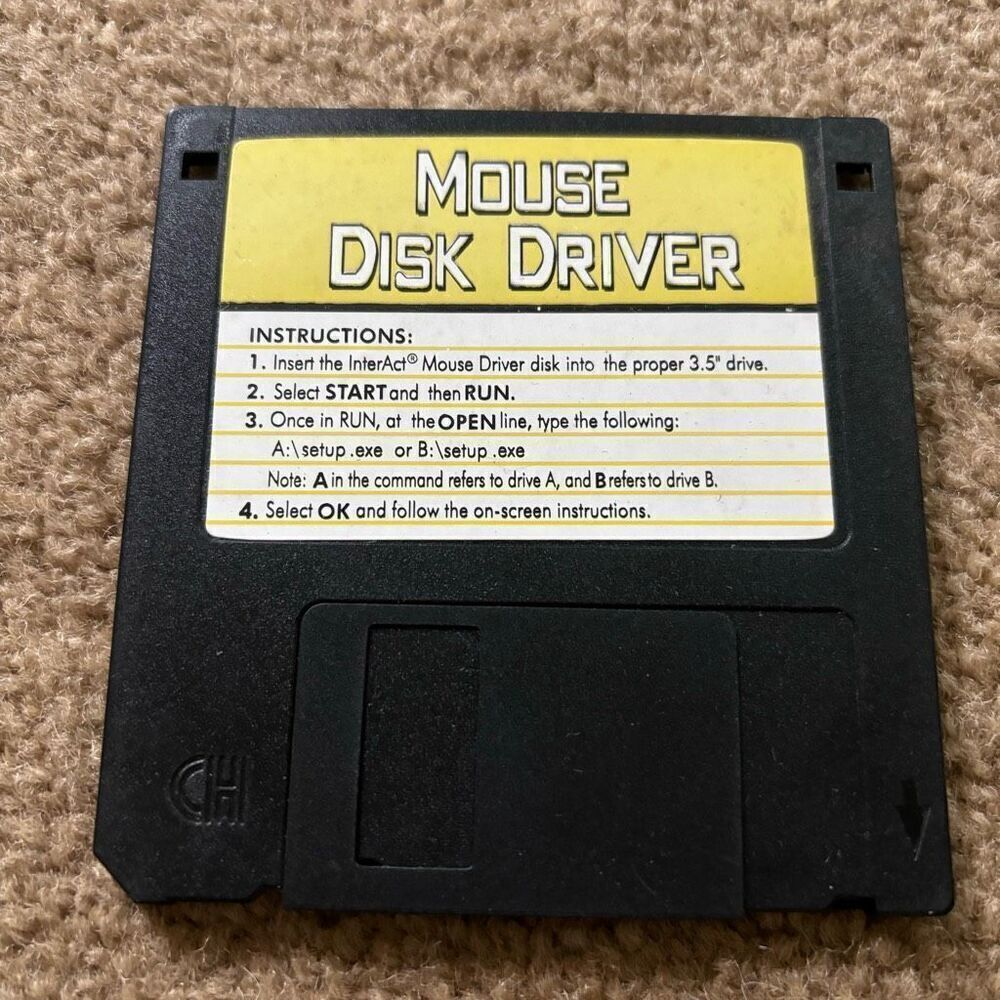 Mouse Disk Driver Floppy Disk